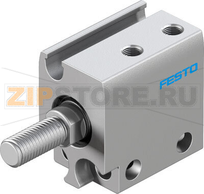 Пневмоцилиндр компактный Festo ADN-S-10-5-A 