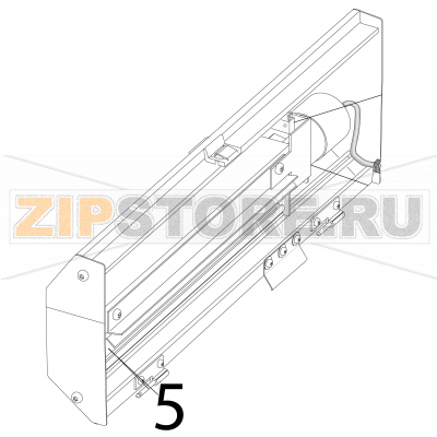 Spring Intermec PX6i Spring Intermec PX6iЗапчасть на деталировке под номером: 5Название запчасти на английском языке: Spring Intermec PX6i.