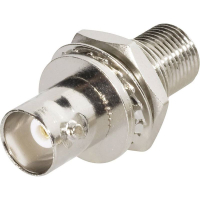 Разъем BNC, гнездо F, 1 шт TRU Components 1579504