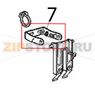 Supporto sensore ghiaccio Scotsman MV 600 Supporto sensore ghiaccio Scotsman MV 600Запчасть на деталировке под номером: 7