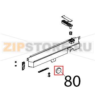 Porta magnete Unox XBC 905 Porta magnete Unox XBC 905Запчасть на деталировке под номером: 80