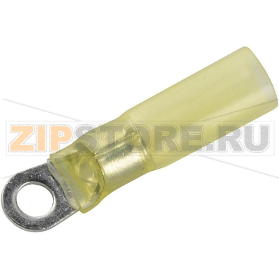 Наконечник кольцевой 6 мм², Ø: 4 мм, желтый, 1 шт DSG-Canusa 7932300102 