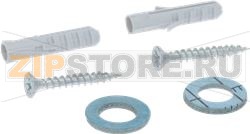 Bag with screws, dowels and gaskets for 