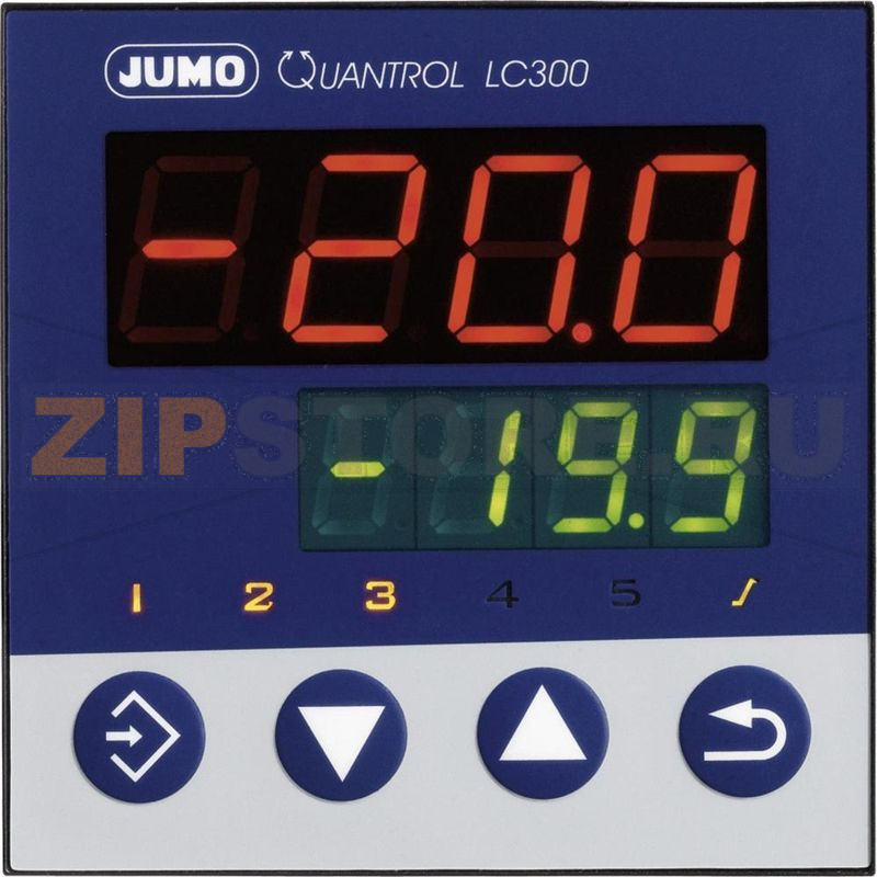 Регулятор температурный 80x96x96 мм, 1 шт JUMO Quantrol LC300 