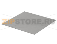 Плата передняя, 2 mm, алюминий, прозрачно анодированный Bopla BO FP 50042