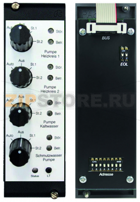 RBT20 Output Module, 4 switches, 8 LEDs Wago 2852-7511 