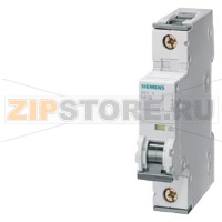 АВТОМАТИЧЕСКИЙ ВЫКЛЮЧАТЕЛЬ 230/400V 10KA, 1-ПОЛ., C, 50A ДЛЯ Ж/Д ПРИМЕНЕНИЙ Siemens 5SY4150-7KK11