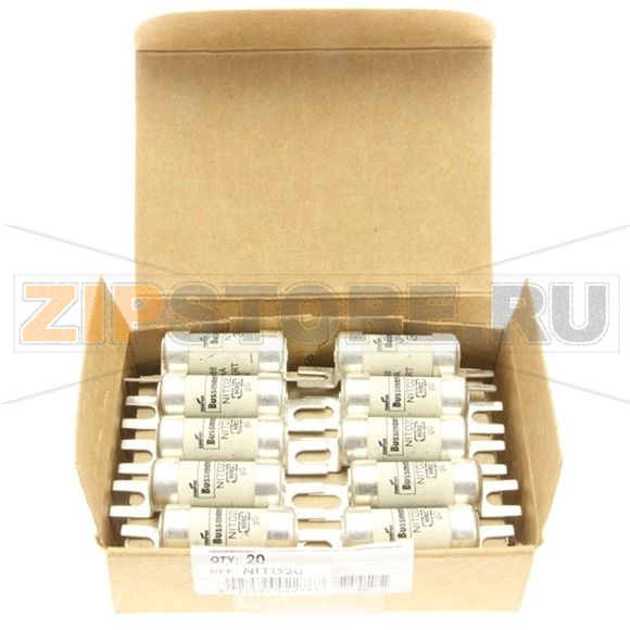 Предохранитель, 2 A, AC 550 В, 80 кА, BS88/A1, 14x55 мм, gL/gG, BS Eaton 2AMP 550V AC BS88 FUSE 