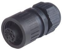 Разъем круглый 10 А, 250 В, 6+PE, IP67, 7 контактов Hirschmann CA 6 LD 