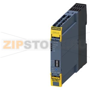 БАЗОВЫЙ МОДУЛЬ РЕЛЕ БЕЗОПАСНОСТИ SIRIUS ADVANCED, РАЗРЕШАЮЩАЯ ЦЕПЬ - 1 ПП ВЫХОД 0.5 A, НОМ. ПИТАЮЩЕЕ НАПРЯЖЕНИЕ УПРАВЛЕНИЯ US = 24В DC, ВИНТОВЫЕ КЛЕММЫ Siemens 3SK1120-1AB40 