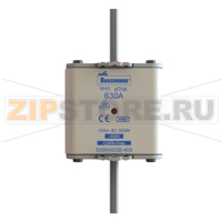 Предохранитель, 500 A, AC 400 В, 120 кА, NH3, gL/gG, IEC Eaton NH FUSE 500A 400V GG/GL SIZE 3