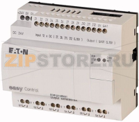 Контроллер компактный, 24VDC, 12DI (4 AI), 6DO (R), 1AO, CAN Eaton EC4P-221-MRAX1