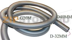 FLESSIBILE GRIGIO 20 METRI D.32 
