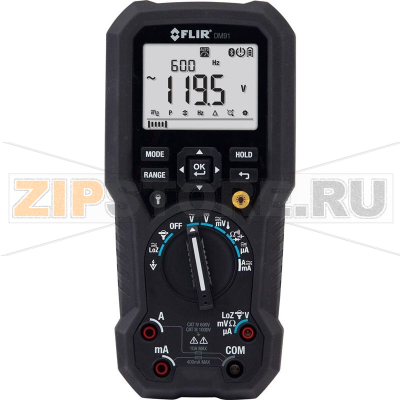 Мультиметр цифровой, CAT IV 600 В, CAT III 1000 В FLIR DM91 