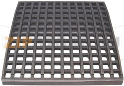 ЧУГУННАЯ РЕШЕТКА 430X365 ММ 