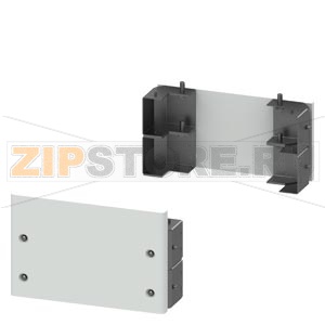 SIVACON, Base, for cabinets with front door H: 200 mm, W: 400 mm, RAL 7035 Siemens 8MF1240-2CS 