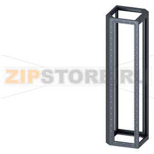 SIVACON, Supporting structure, for Corner housing H: 2200 mm, W: 600 mm, T: 600 mm, zinc-plated Siemens 8MF1267-2GE30 