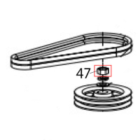 Hex nut Hurakan HKN-20SN