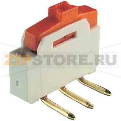 Переключатель движковый, 2 положения, 12 В/DC, 0.5 А, 1 x вкл/выкл, 1 шт Hartmann SX254L 