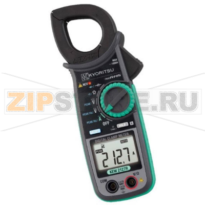 Клещи токовые, цифровые, CAT IV 300 В, CAT III 600 В Kyoritsu KEW-2127R 