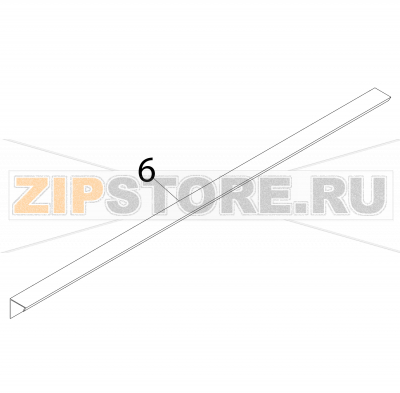 Box profile Fagor AD-48 C Box profile Fagor AD-48 CЗапчасть на деталировке под номером: 6Название запчасти Fagor на английском языке: Box profile AD-48 C.