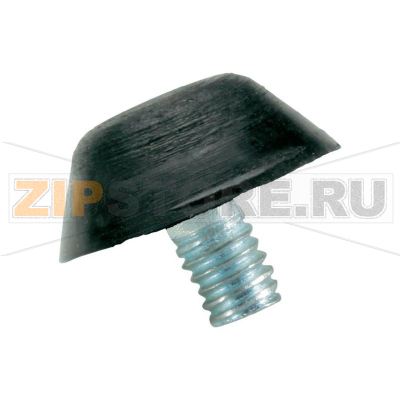Ножка приборная, черная, 25х25 мм, 1 шт PB Fastener 100481 