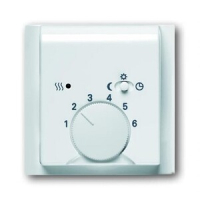 Накладка для терморегулятора, альпийский белый ABB 2CKA001710A3577