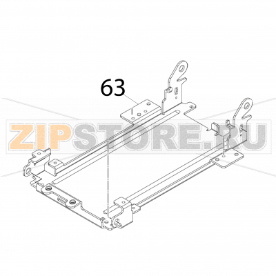 Shield plate Sato FX3-LX Shield plate Sato FX3-LXЗапчасть на деталировке под номером: 63Название запчасти на английском языке: Shield plate Sato FX3-LX.