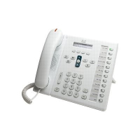 IP-телефон 48 В/DC, 2xFE (PoE), 12xSIP, белый Cisco CP-6961-WL-K9=