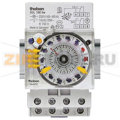 Таймер аналоговый на DIN-рейку, 1 шт Theben 1880108 