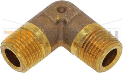 L-SHAPED COUPLING ø 1/8M NPT- 1/8M NPT 