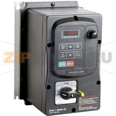 Преобразователь частоты 0.75 кВт, 1 фаза, 230 В Peter Electronic 