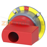 supplementary handle for door mounted rotary operator emergency-stop accessory for: 3VA5 125 Siemens 3VA9137-0GC05