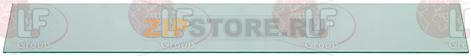 VETRO CURVO 1305x283x6 mm 