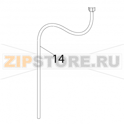 Polish duct Fagor AD-48 D Polish duct Fagor AD-48 DЗапчасть на деталировке под номером: 14Название запчасти Fagor на английском языке: Polish duct AD-48 D.