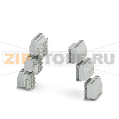 Комплект Phoenix Contact MKDSO 2,5/4-6 SET KMGY состоящий из прямоугольных клемм для печатных плат, для 6 х 4 полюсов (24-полюсн.), цвет: светло-серый.Минимальный заказ: 1 шт.Упаковка: 1 шт.