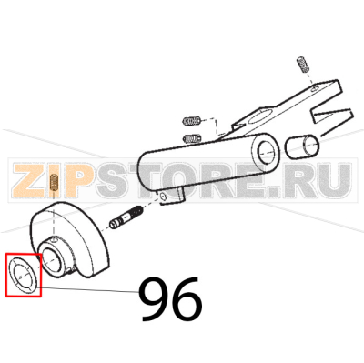 Rondella ondulata Sirman Topaz 250 Rondella ondulata Sirman Topaz 250Запчасть на деталировке под номером: 96