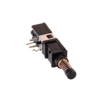 Кнопка 0.5 А, 60 В DC/AC, 1 x вкл/вкл, без фиксации, IP65, 1 шт Mentor 1446.1233