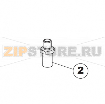Upper Pin C600 Apach AC800                      Upper Pin C600 Apach AC800Запчасть на сборочном чертеже под номером:2Название запчасти Apach на итальянском языке: Upper Pin C600 Apach AC800