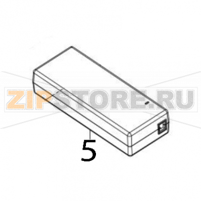 Power supply unit TSC MB340T Power supply unit TSC MB340TЗапчасть на деталировке под номером: 5