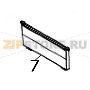 Front cover TSC DA200 Front cover TSC DA200Запчасть на деталировке под номером: 7