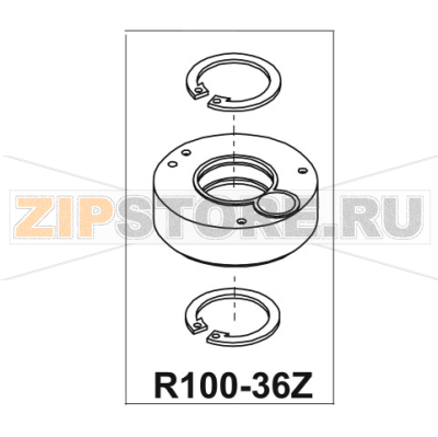Eccentric disc mounted Bear Varimixer AR80 VL-1S Eccentric disc mounted Bear Varimixer AR80 VL-1SЗапчасть на деталировке под номером: R100-36Z