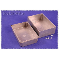 Корпус алюминиевый 145x95x87.2 мм, серый, 1 шт Hammond 10758PDLA