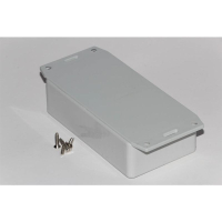 Корпус 112x62x31 мм, материал: пластик, серый, 1 шт Hammond 1591BF2SGY