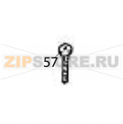Bind head screw Sato HR212 TT Bind head screw Sato HR212 TTЗапчасть на деталировке под номером: 57Название запчасти на английском языке: Bind head screw Sato HR212 TT.