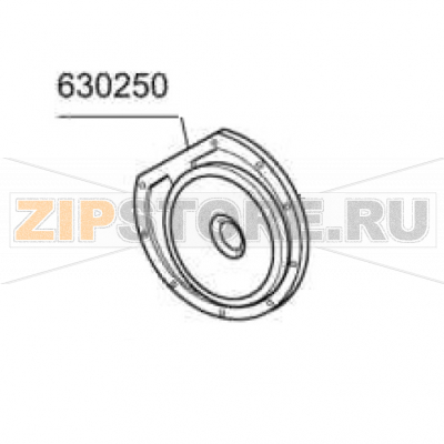 Back plate pump ZF650/800 Comenda GFS 90 Back plate pump ZF650/800 Comenda GFS 90Запчасть на деталировке под номером: 630250Название запчасти на английском языке: Back plate pump ZF650/800 Comenda GFS 90