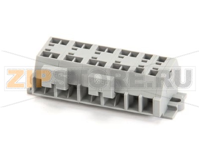 BLOCK,3 PLCS SCREWLESS TERMINL 