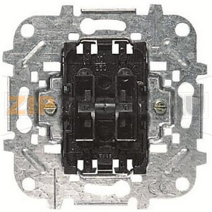 Механизм двухклавишного переключателя 10 А, 250 В ABB 1734.00 