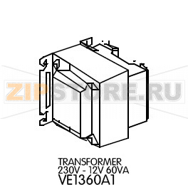 Transformer 230V - 12V 60VA Unox XBC 605 Transformer 230V - 12V 60VA Unox XBC 605Запчасть на деталировке под номером: 54Название запчасти на английском языке: Transformer 230V - 12V 60VA Unox XBC 605