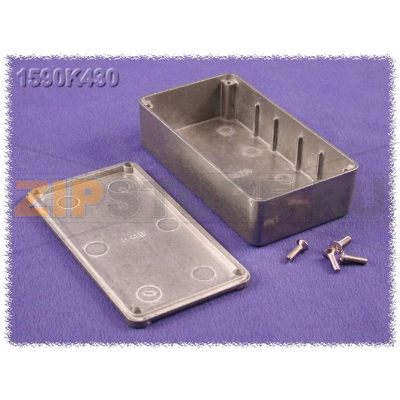 Корпус 112x62x31 мм, материал: цинк, серый, 1 шт Hammond 1590K430 